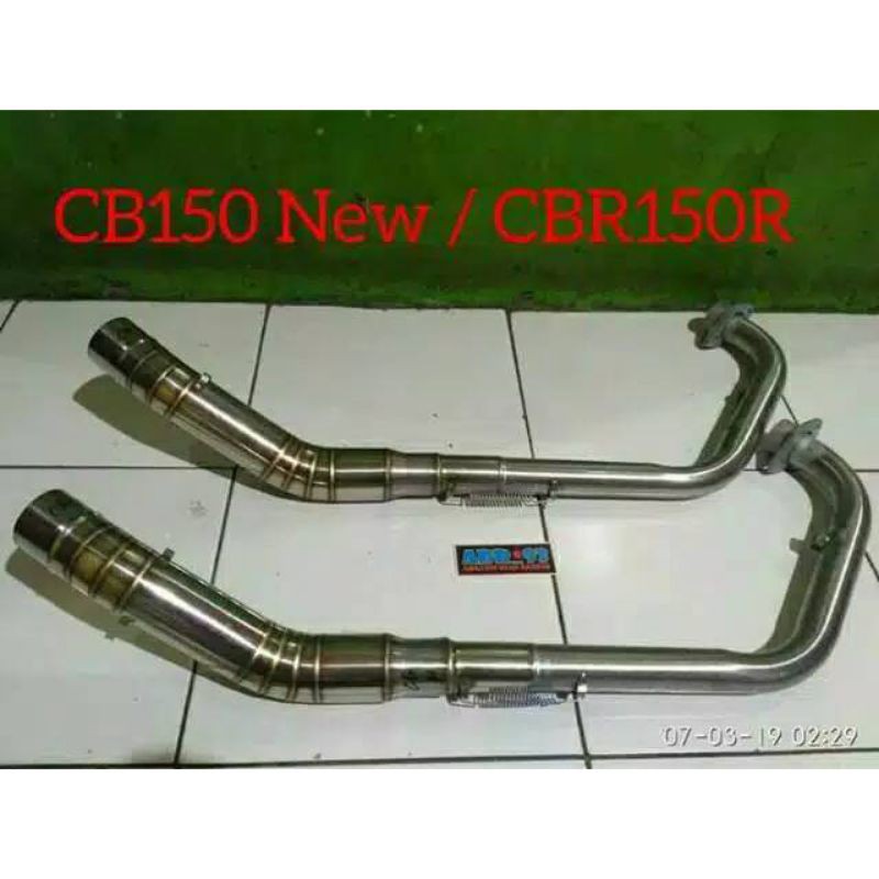Pipa leher/header cb150r new/old dan cbr150r