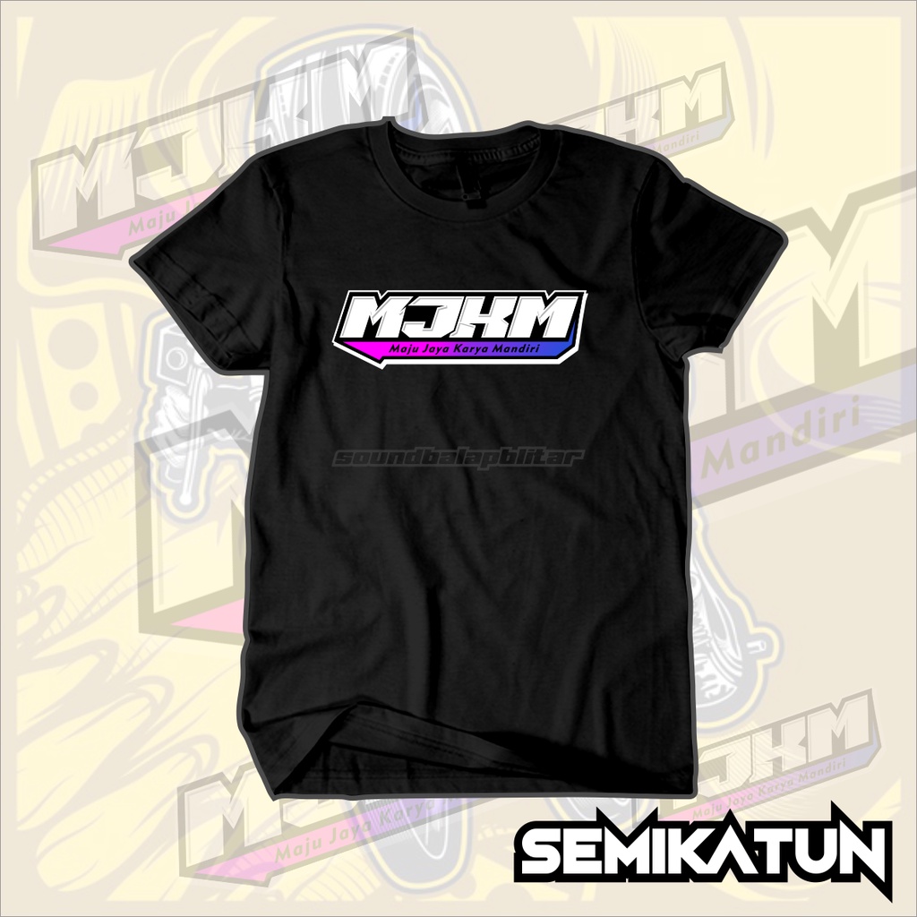 Kaos MJKM - Distro Bengkel Motor MJKM Karya Mandiri - Soundbalapblitar