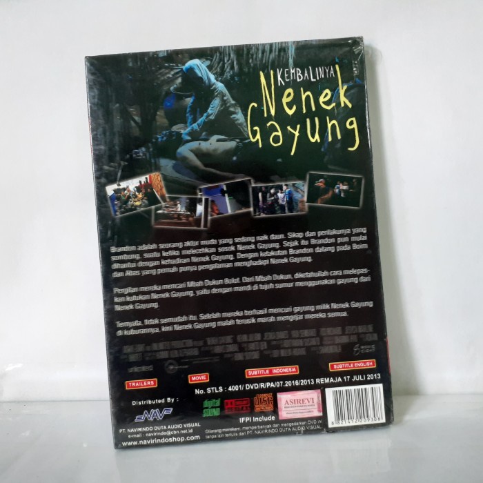 Dvd Origonal Kembalinya Nenek Gayung