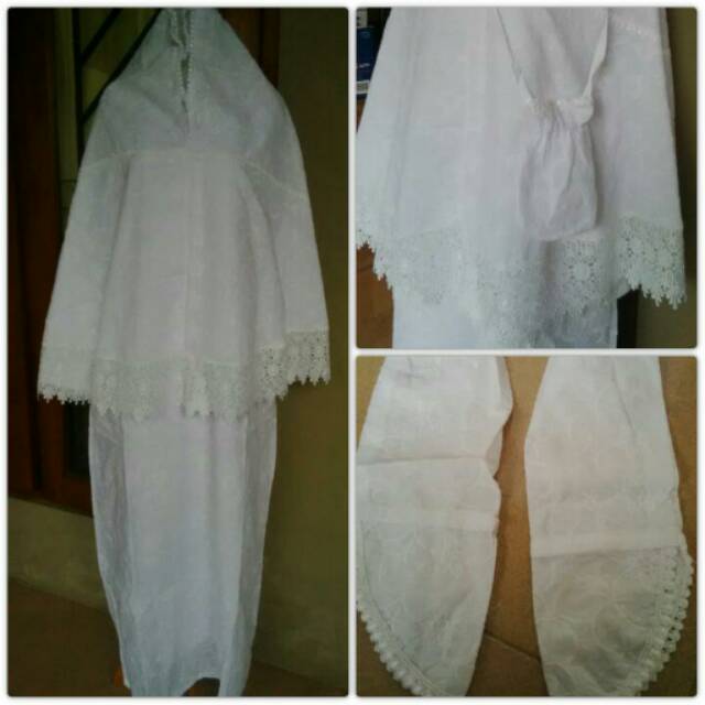 Baju Ihrom wanita/set ihrom/perlengkapan haji umroh
