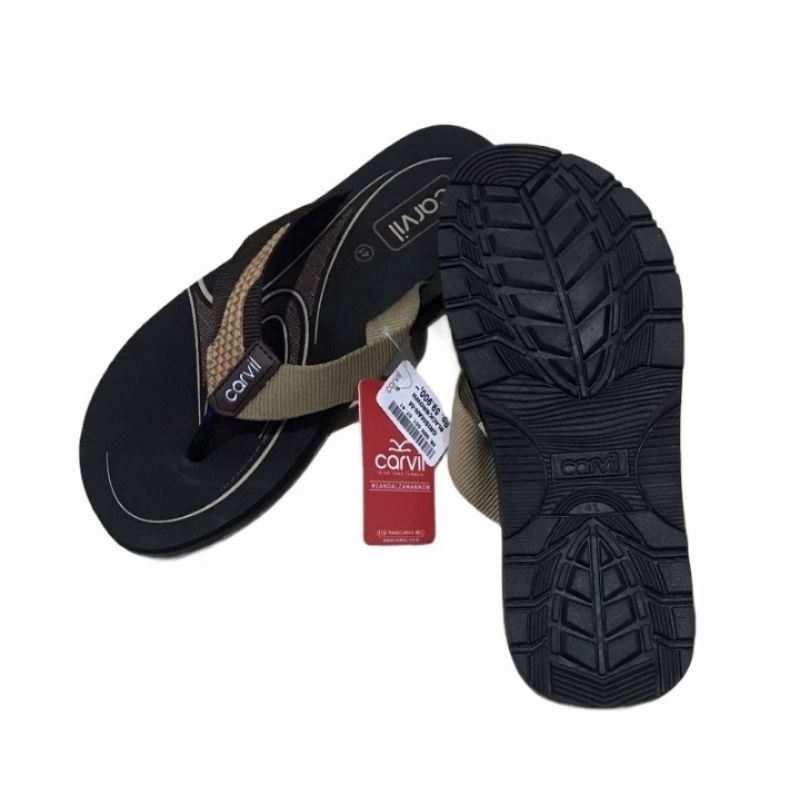 sandal jepit pria original sandal carvil anti air