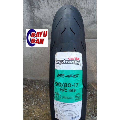 Ban Corsa R46 Ring 17 90/80 Ban Donat Tubeles Soft Compound