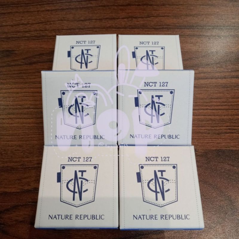 LIPBALM DOYOUNG MARK JUNGWOO JOHNNY PHOTOCARD NATURE REPUBLIC X NCT 127