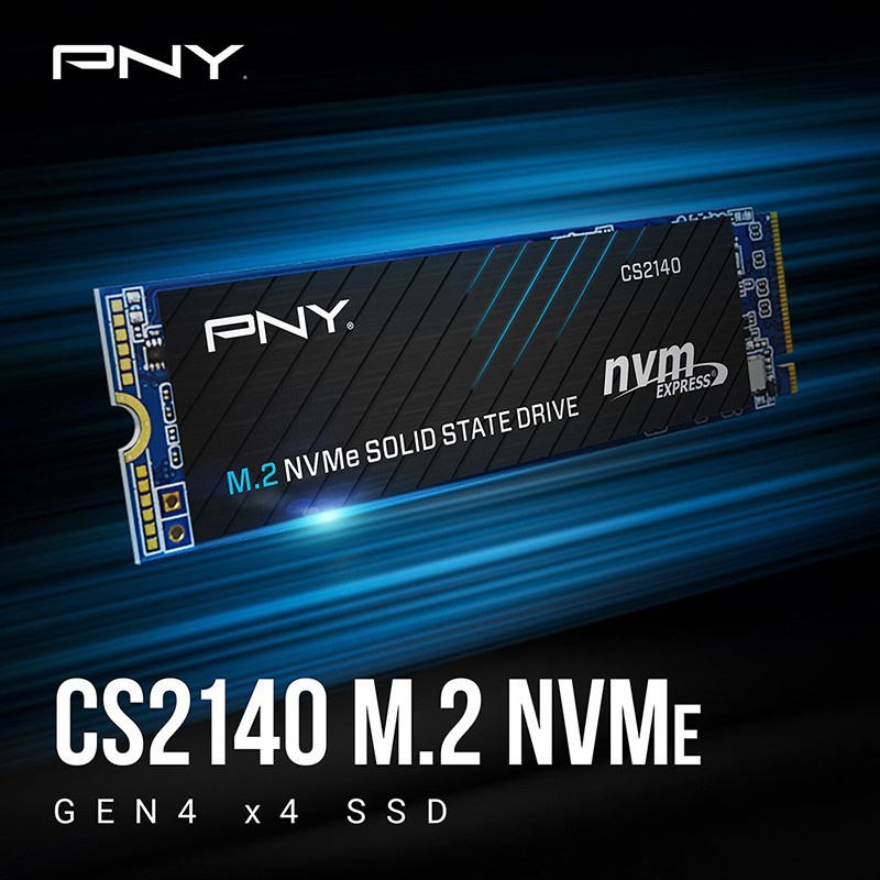 PNY SSD 500GB M.2 NVME CS2140 / 2144 PCIE Gen 4x4