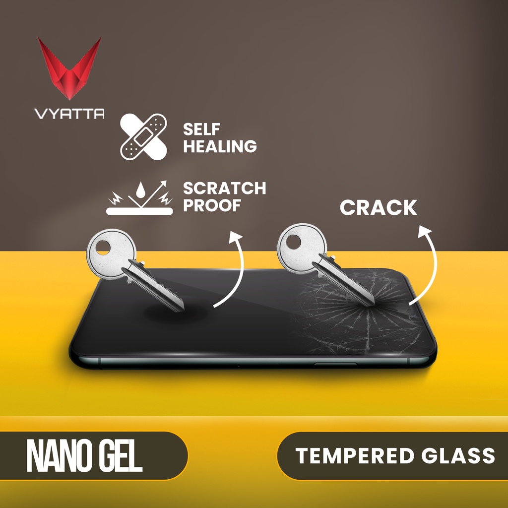 VYATTA NANO GEL SCREEN PROTECTOR FOR ALL SMARTPHONE MODEL TYPE C