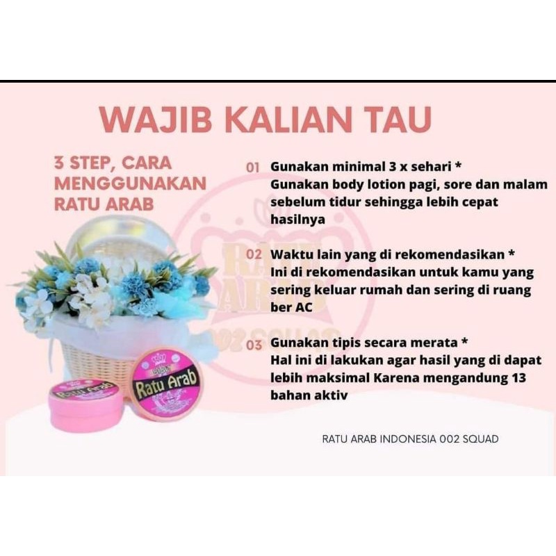 Lotion Ratu Arab