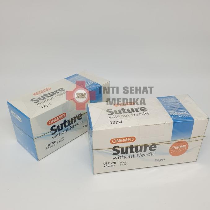 Benang Jahit Catgut Chromic Onemed / Suture Chromic Onemed