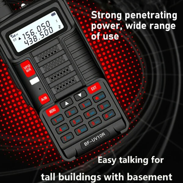 UV-10R - Portable Two-Way Dual Band Radio Walkie Talkie 16W - Radio Panggil Dua Arah - Power 16W hingga Jarak 15 KM