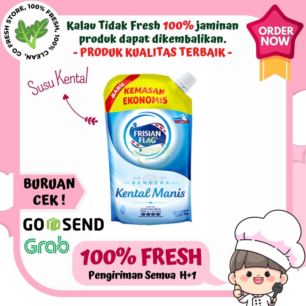 

SUSU FRISIAN FLAG / SUSU KENTAL MANIS KEMASAN 560 GRAM