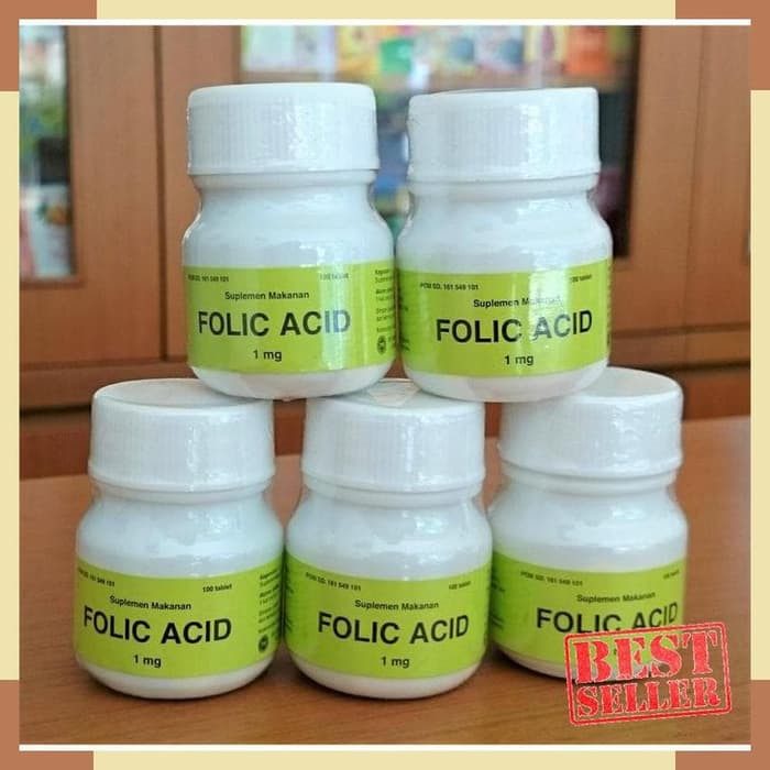 Folic Acid 1mg pot 100 tablet