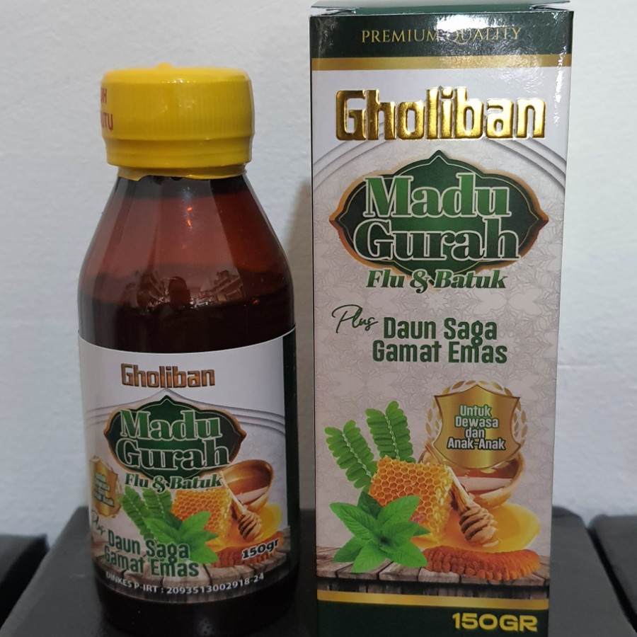 Madu Gurah Flu dan Batuk Gholiban