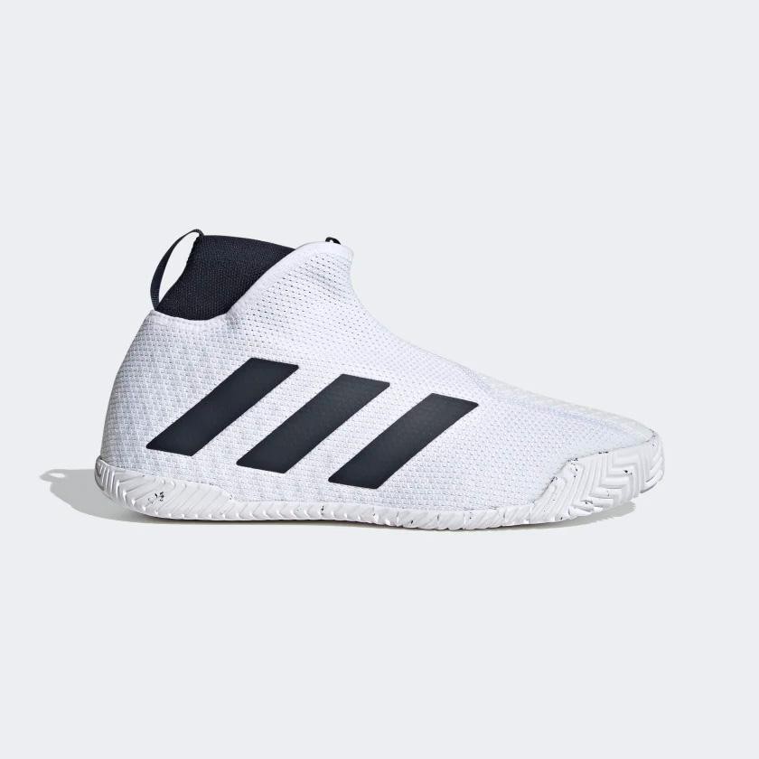 Sepatu Tenis Tennis Adidas Stycon White Black Mens Original