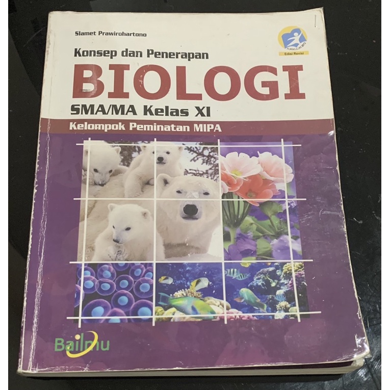 Jual Buku Biologi Bailmu Kelas 11 Xi Sma Edisi Revisi Shopee Indonesia 7105