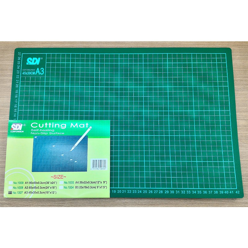 

Jual Cutting Mat Ukuran A3 - SDI Self Healing Cutting Mat A3 Murah