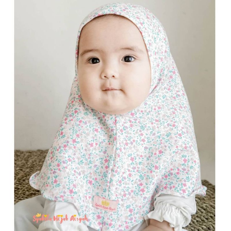 HIJAB AMEENA by Syakila Hijab Aisyah // HIJAB BABY HIJAB ANAK KERUDUNG BAYI HIJAB KAOS KATUN