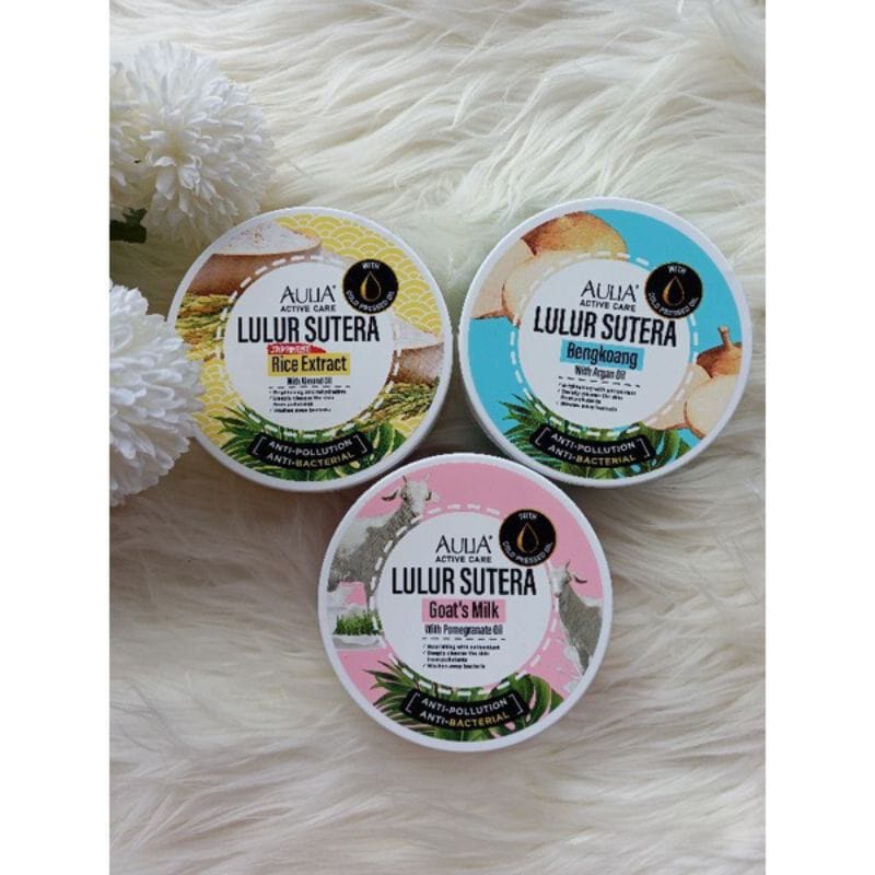 Aulia Lulur Sutera Lightening - 250g