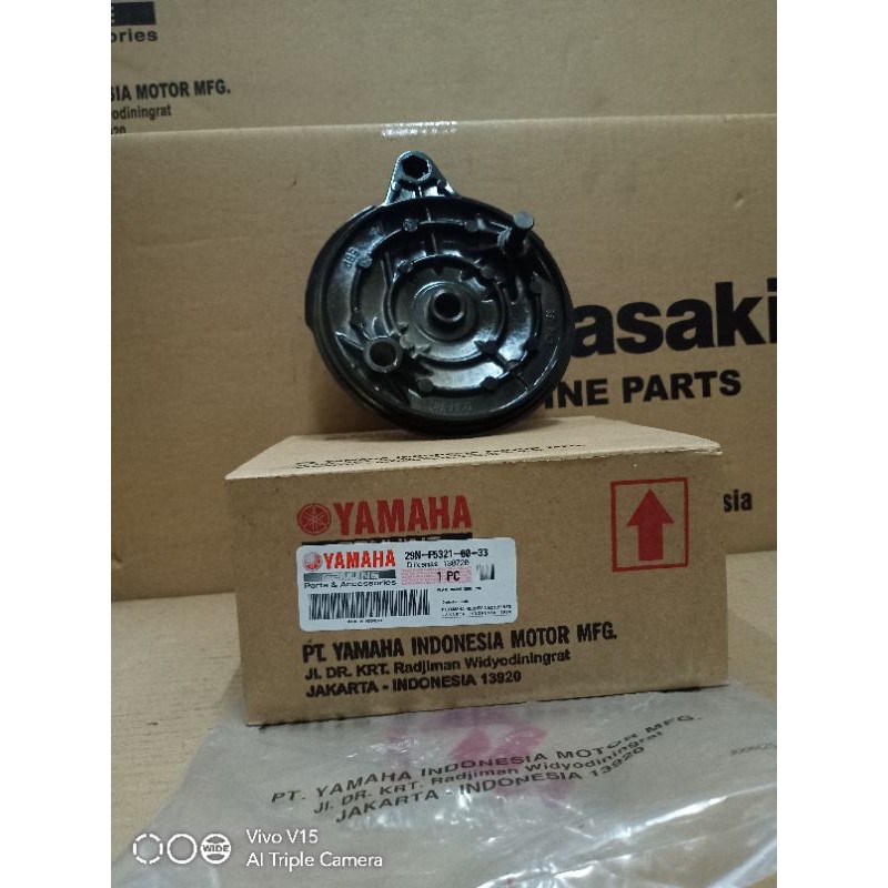 panel rem tutup tromol belakang RXK RX-KING Vixion old hitam ori yamaha