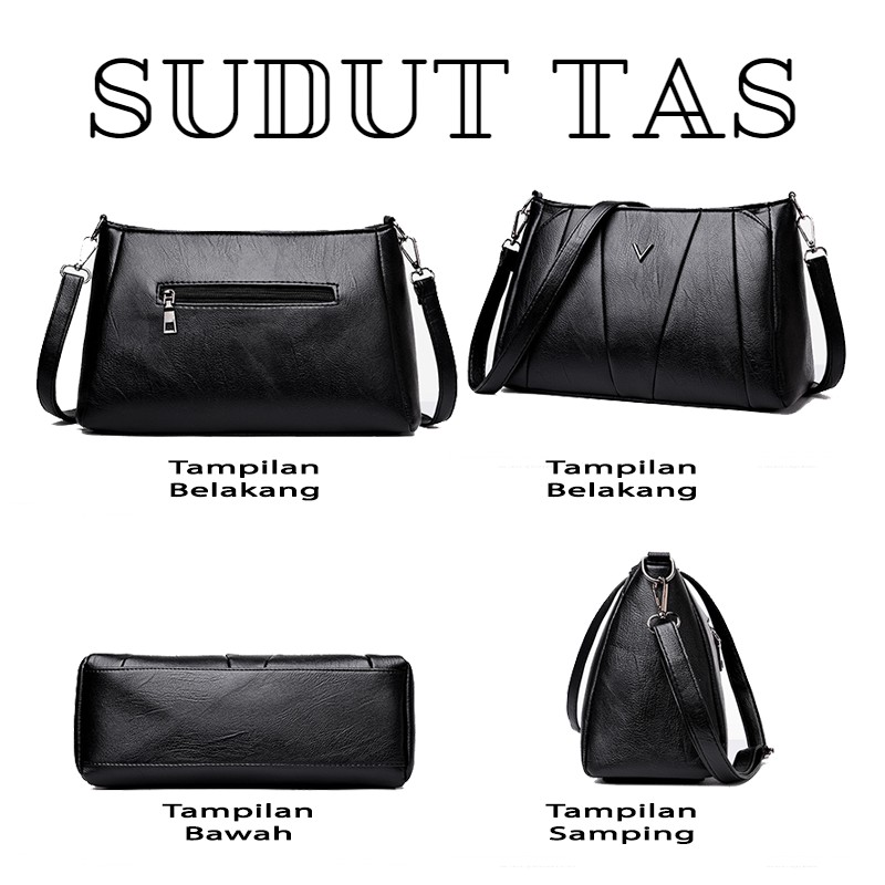 Satu7an T174 TAS SELEMPANG WANITA Sling Bag Slempang Murah Bahan Import Grosir COD Clutch  Shoulder