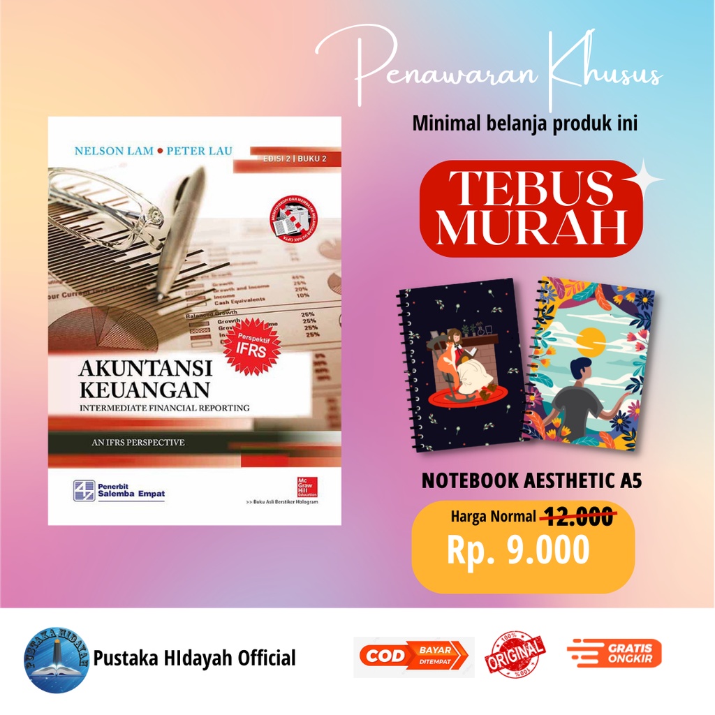 Jual Buku Akuntansi Keuangan Perspektif IFRS Edisi 2 Buku 2 - Nelson ...