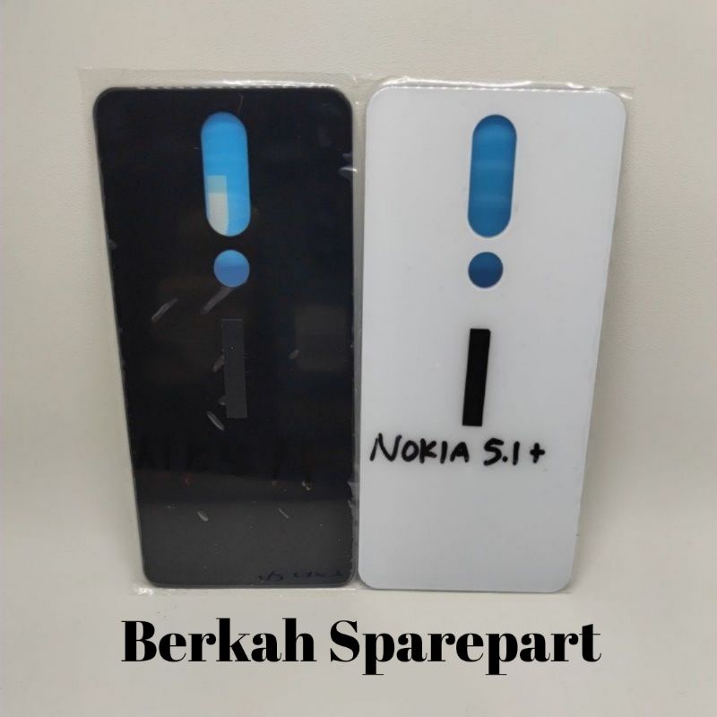 BACKDOOR BACK COVER CASING NOKIA 5.1 PLUS ORIGINAL