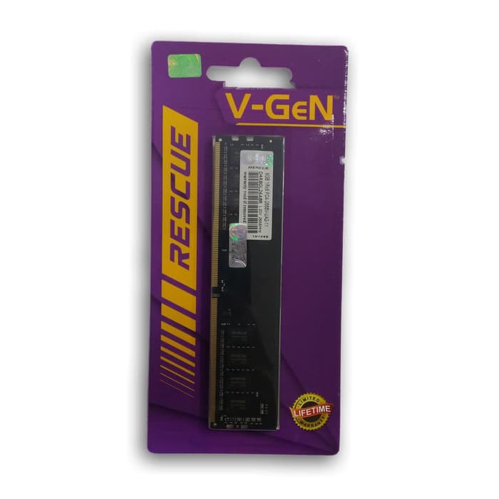 RAM DDR4 V-GeN RESCUE 8GB PC21300/2666Mhz Long Dimm (Memory PC VGEN)