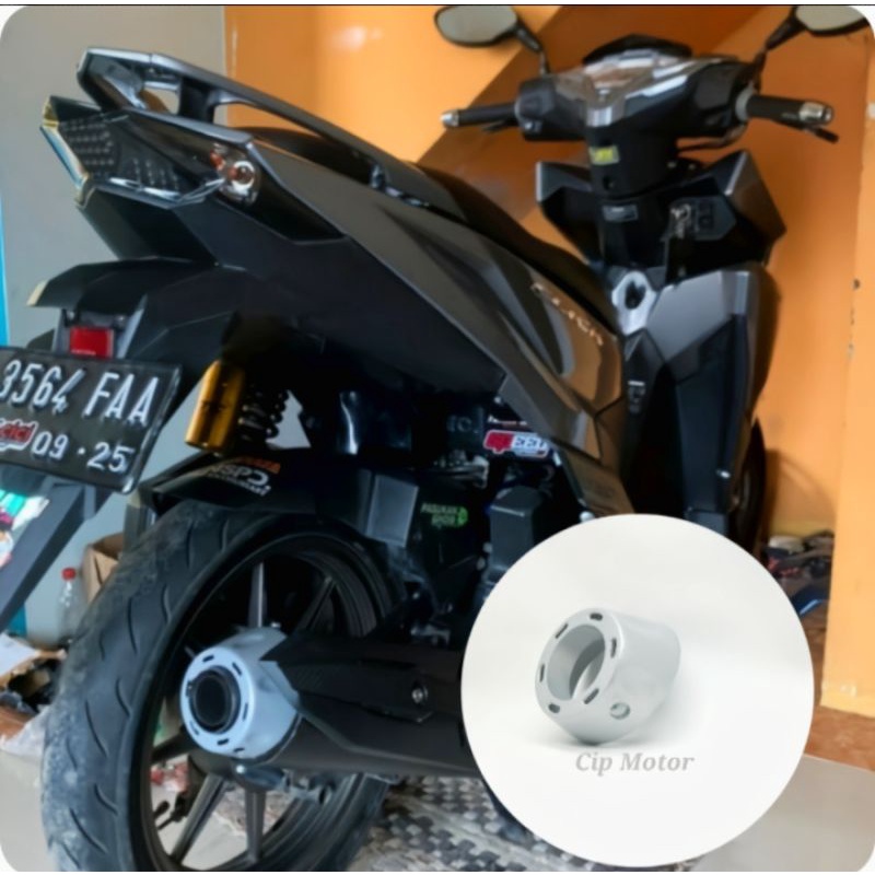corong knalpot model ORI VARIO 110 VARIO TECHNO NEW VARIO 2015-2022