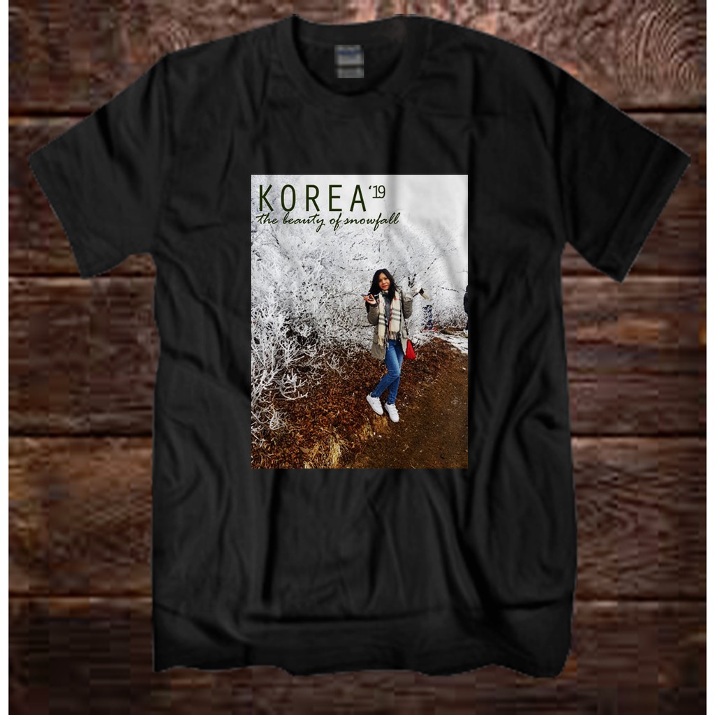 Kaos Custom Desain Foto sendiri