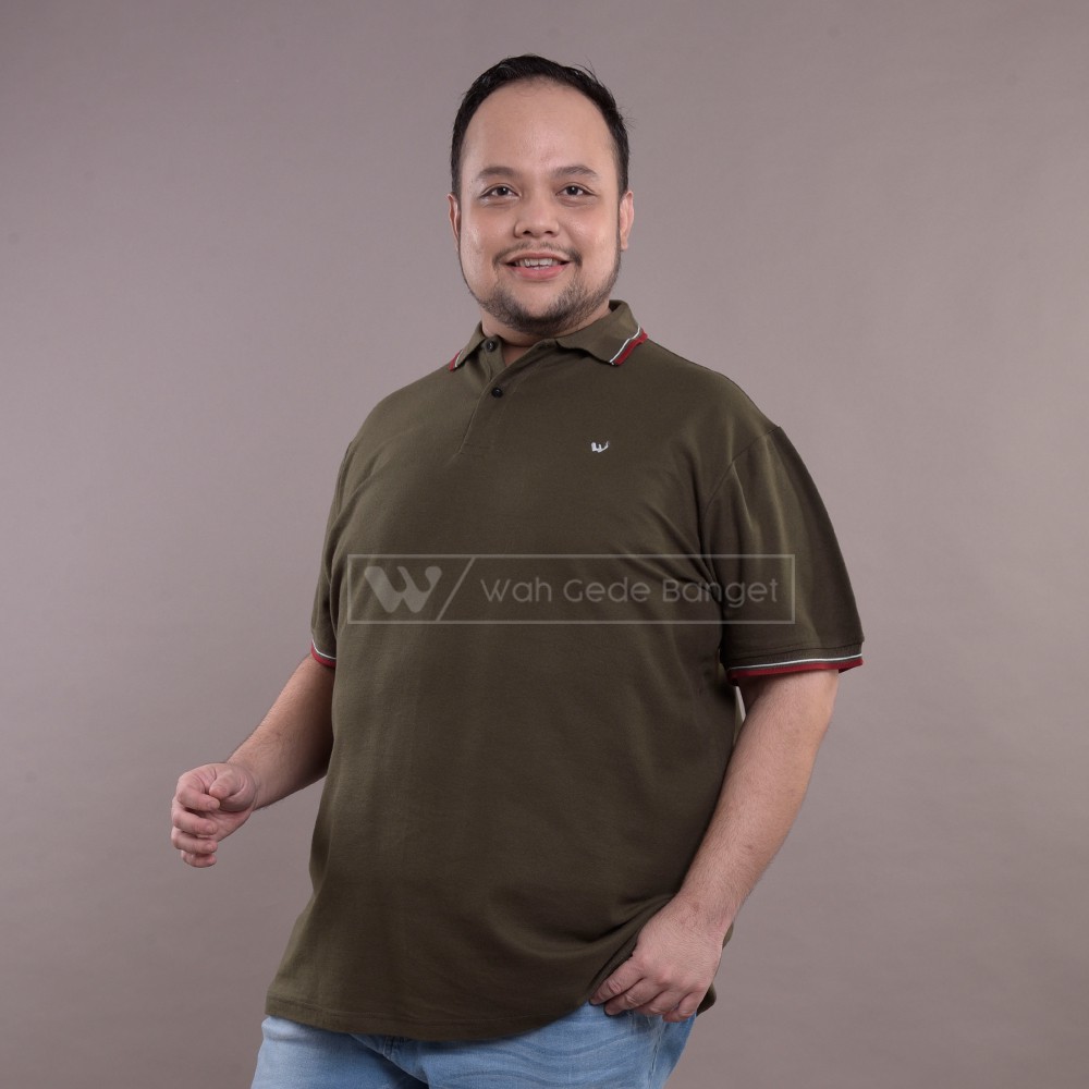 

WGB Kaos Polo Army Pria Jumbo Big Size Ukuran Besar XXL XXXL WGB