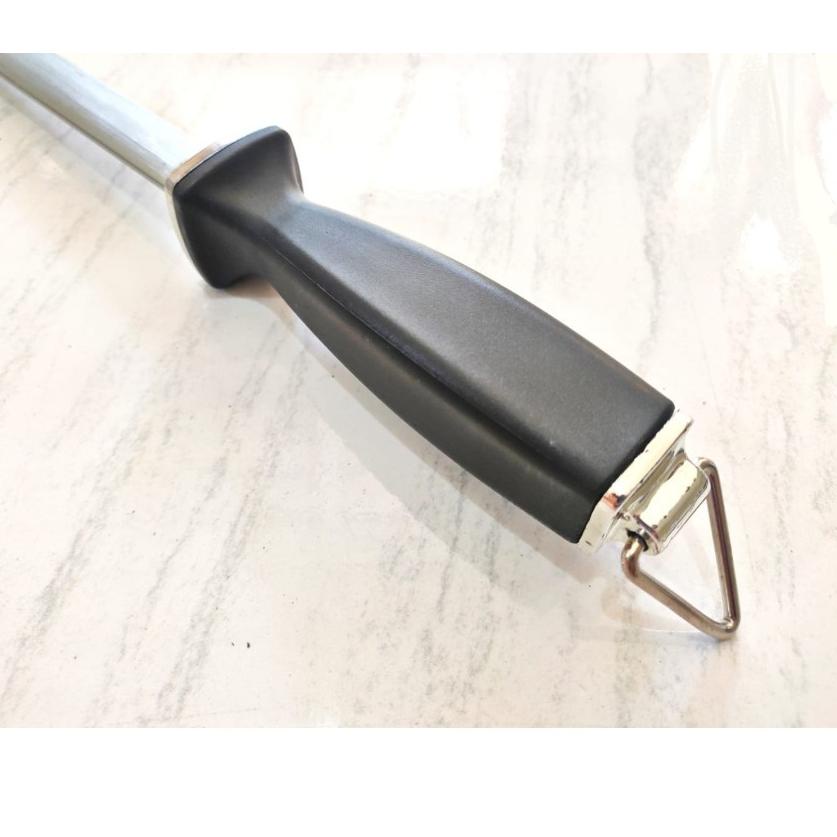 

Super Unik Asahan Pisau Stik OVAL BAJA KARBON 12in penajam BAGUS PREMIUM knife grinder sharpener Pengasah 12 in