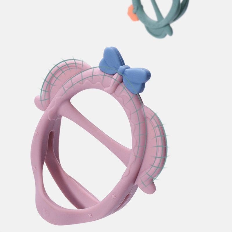 Mary Mainan Teether 3D Bahan Silikon Untuk Bayi