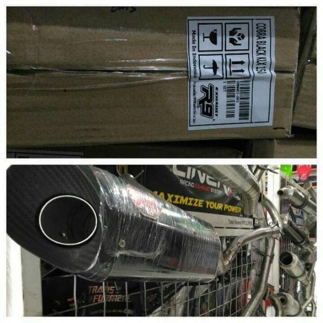 Knalpot R9 KLX150/dtracker 150 new cobra series/knalpot R9 KLX 150 ori