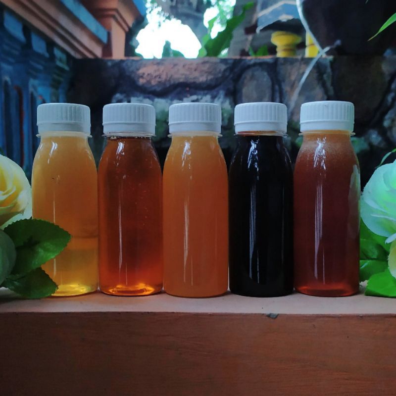 

Madu murni kemasan 100ml / klengkeng / hutan / randu / hitam / kaliandra / rambutan / madu kita