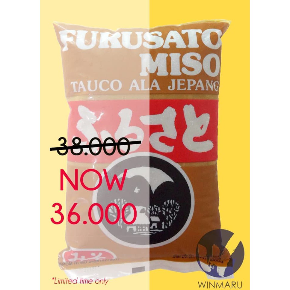 

Furusato Miso Tauco Jepang 1 Kg