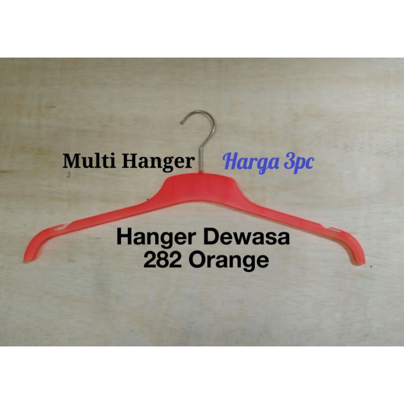 Hanger  Dewasa  282  ( harga3pcs ) / Gantungan Baju