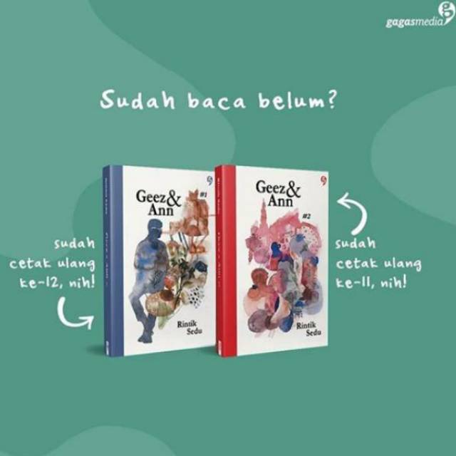 Geez dan ANN #3 Geez Dan Ann #1 Geez dan Ann #2 (Beli Sepaket bonus 4)