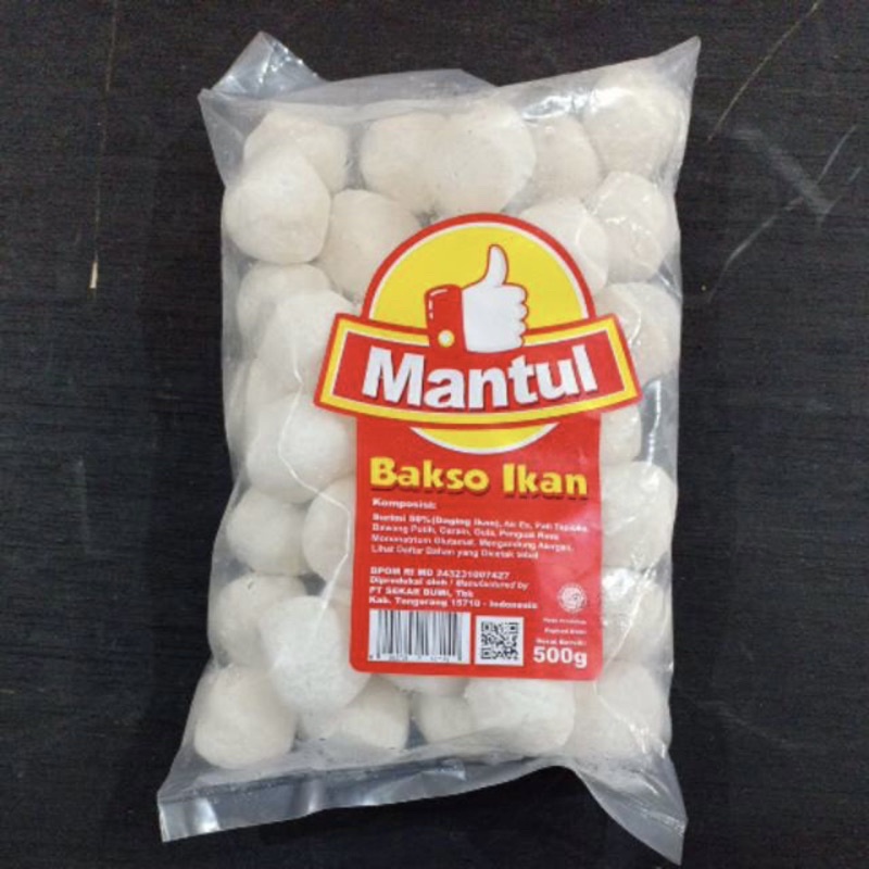 

MANTUL Bakso Ikan 500gr