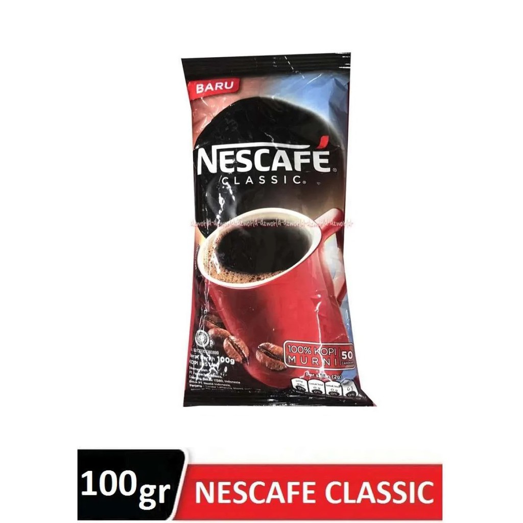 

Nescafe Classic Kopi Murni Pouch 90 gr