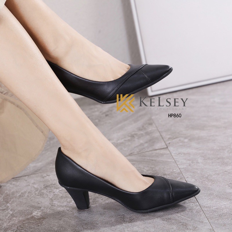 Kelsey Sepatu Pantorfer Heels Wanita HP860