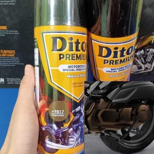 DITON Premium Pilok Pilox VG 9817* Magnesium (9817) /Tembaga Velg and Engine Part Colours (400cc)