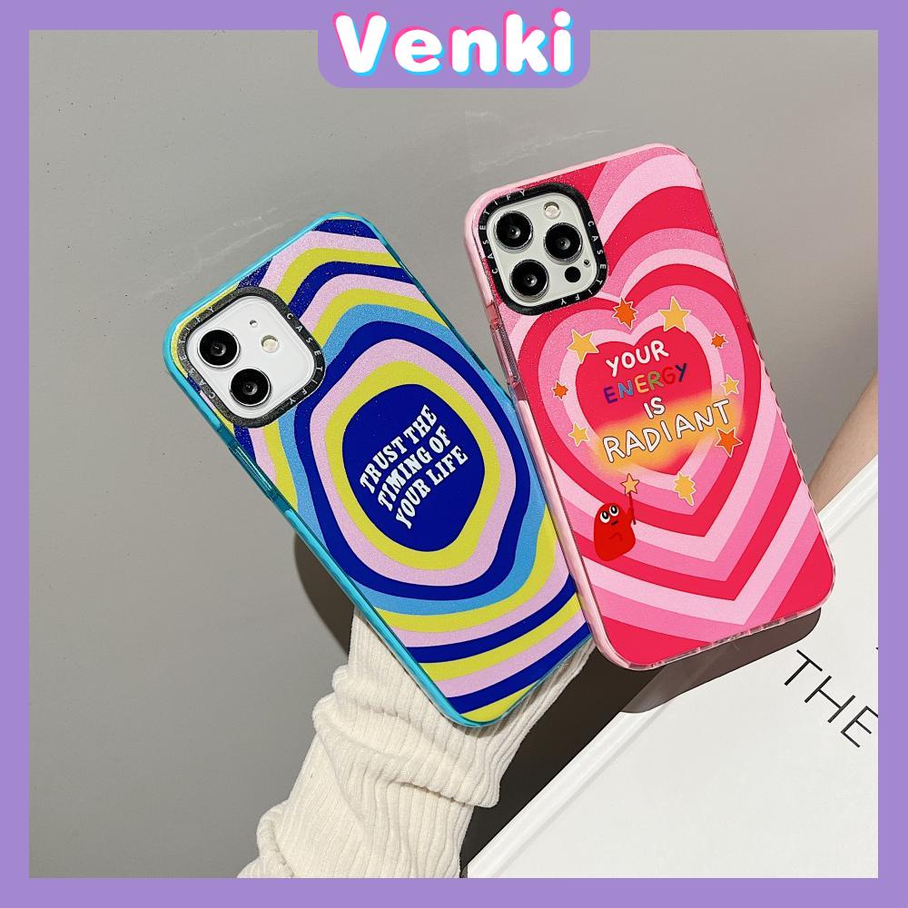 iPhone Case Thick Silicone Soft Case Clear Case Shockproof Camera Protection Heart Gradient Compatible For iPhone 11 iPhone 13 Pro Max iPhone 12 Pro Max iPhone 7 Plus iPhone xr