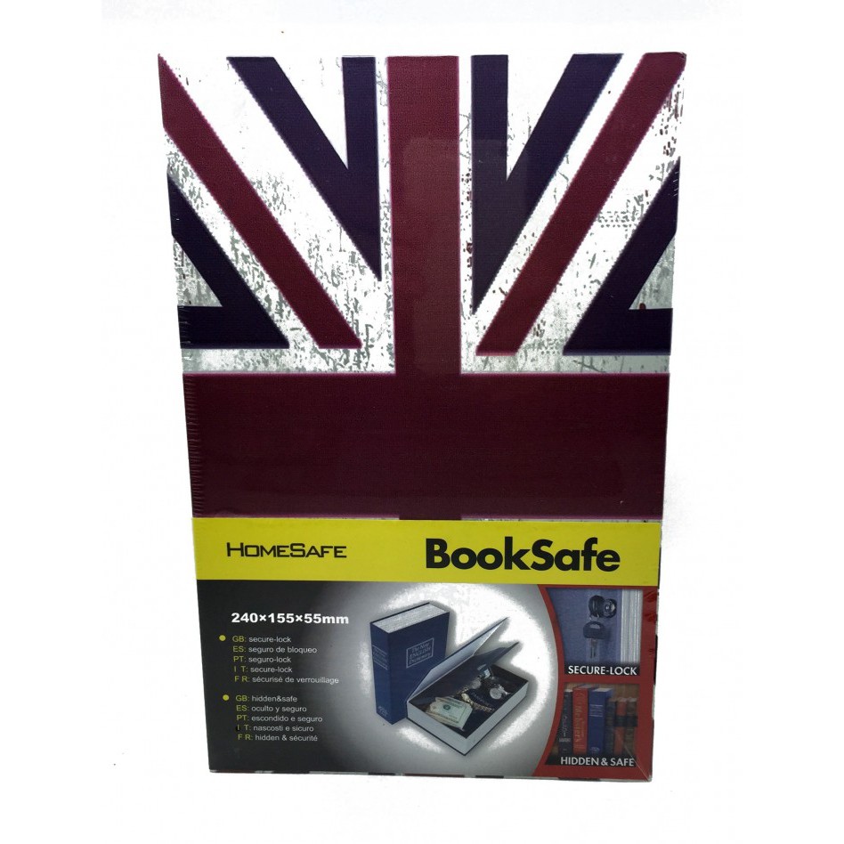 Book Safety Box Bentuk Buku - Medium