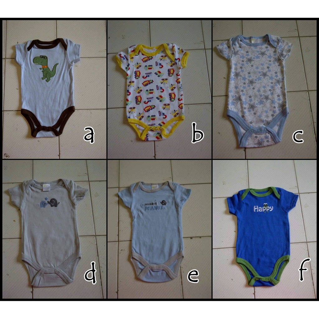 baju bayi model Jumper / romper Boy sz 0-3m