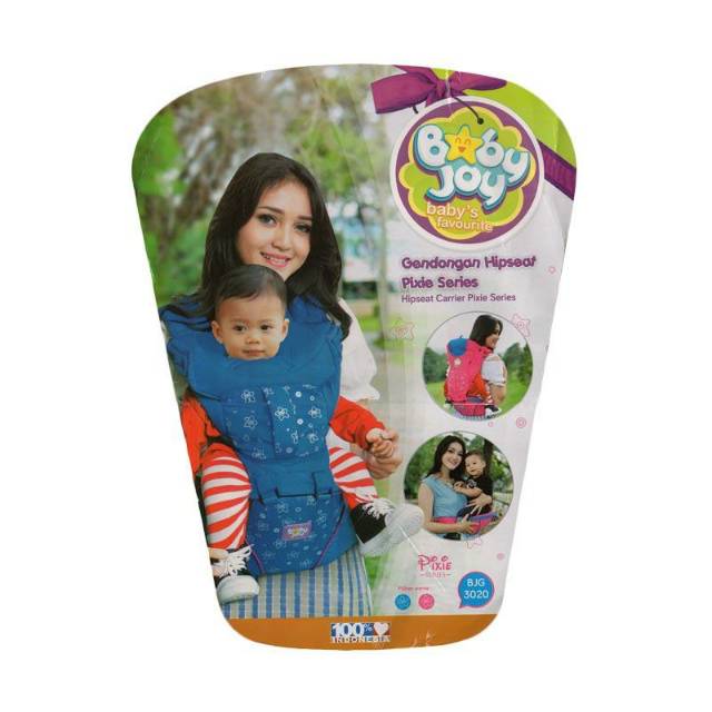 Gendongan bayi Baby Joy Pixie Series BJG 3020  hipseat ada dudukan bisa hadap depan belakang