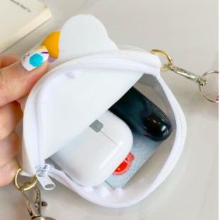 Amadela Story - Tas Selempang Anak Jelly Rubber Karakter Import Tas Lucu Anak Coin Purse Tas Koin