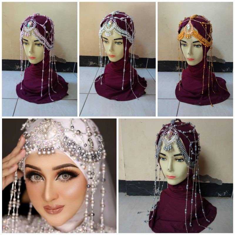 hiasan Cleopatra murah &amp; mewah untuk kpala  / hijab pengantin/ hanting/fation show