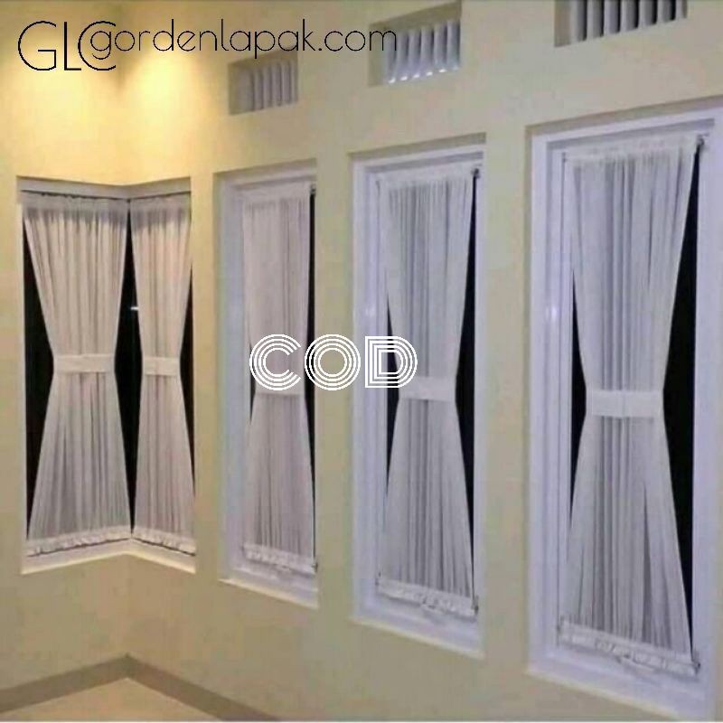 GORDEN/HORDENG/TIRAI KAIN MINIMALIS TRANSPARAN
