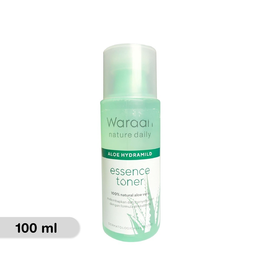 WARDAH Nature Daily Aloe Hydramild Essence Toner Multi Gel Face Wash Moisturizer Cream Serum Hand (VH)