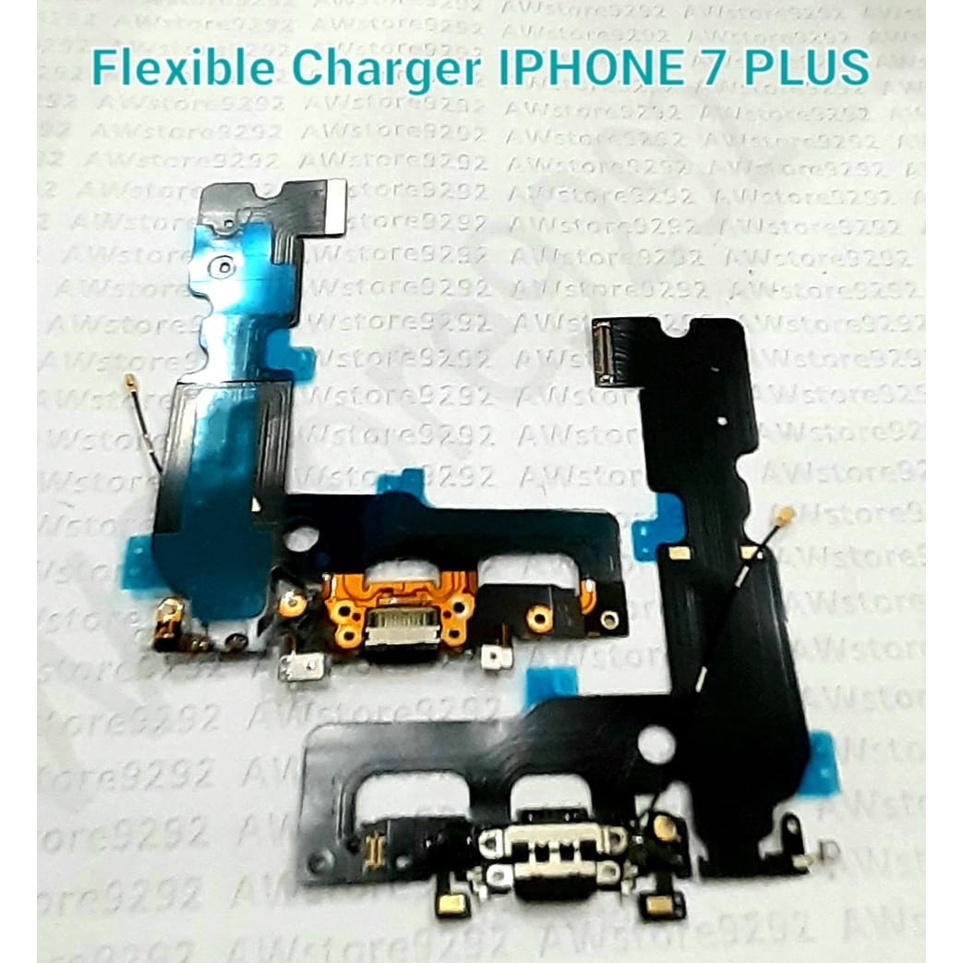 Papan PCB Con Cas Flexible Fleksibel Konektor Charger IPHONE 7 PLUS / 7G PLUS IP7+ IP 7+ 7G+ Iph 7+