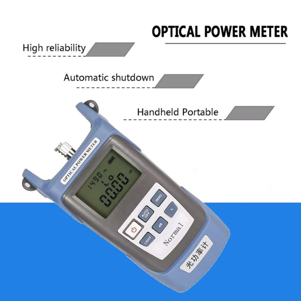 OPM Optical Power Meter Fiber Optik Tester DB OPM