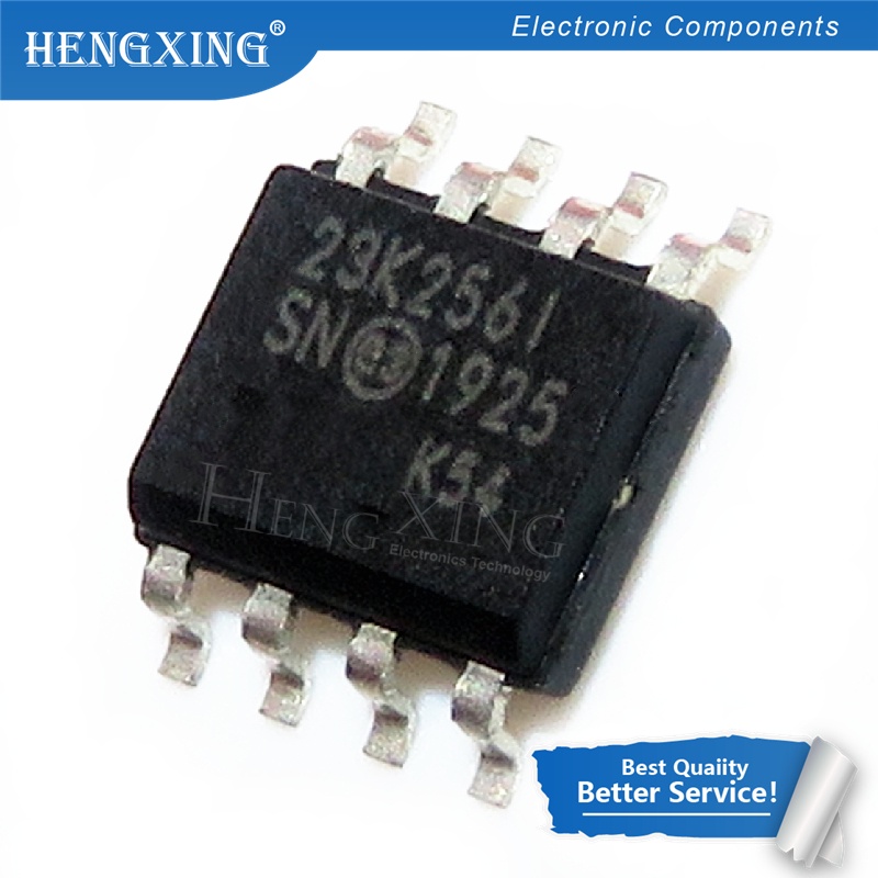 50pcs IC 23K256-E / SN 23K256-I / SN 23K256 SRAM 256KBIT 20MHZ 8SOIC